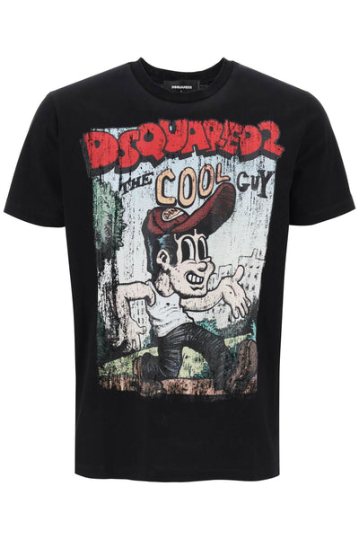 Dsquared2 t-shirt with graphic print-0