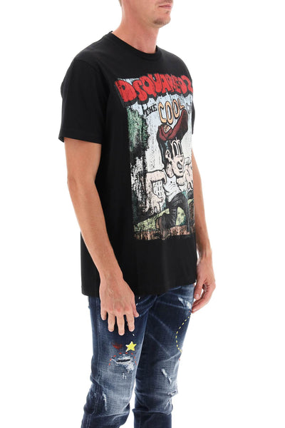 Dsquared2 t-shirt with graphic print-1