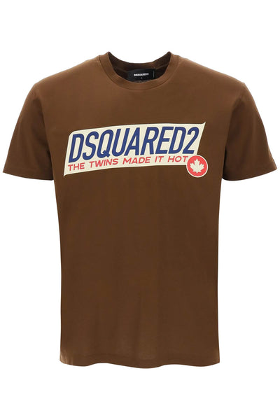 Dsquared2 cool fit printed tee-0
