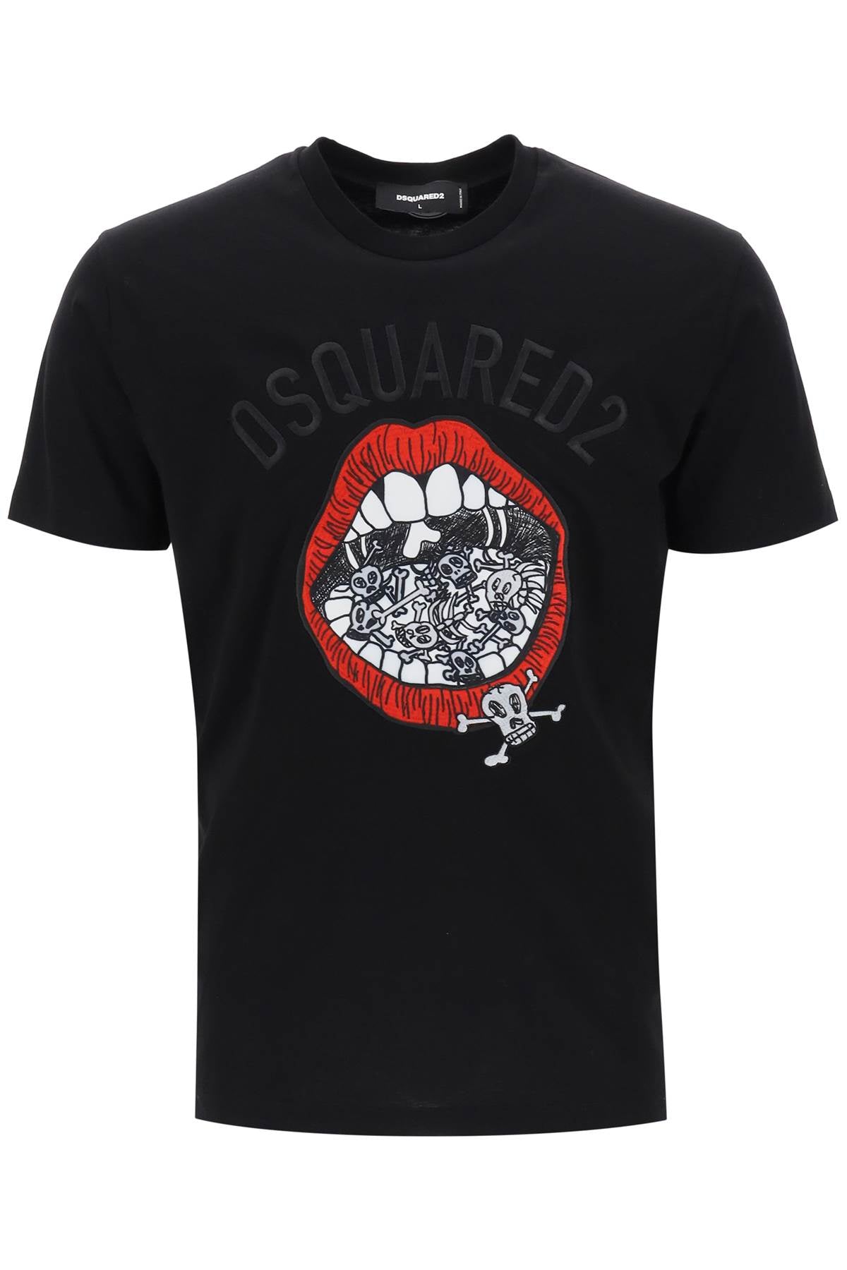 Dsquared2 cool fit embroidered tee-0
