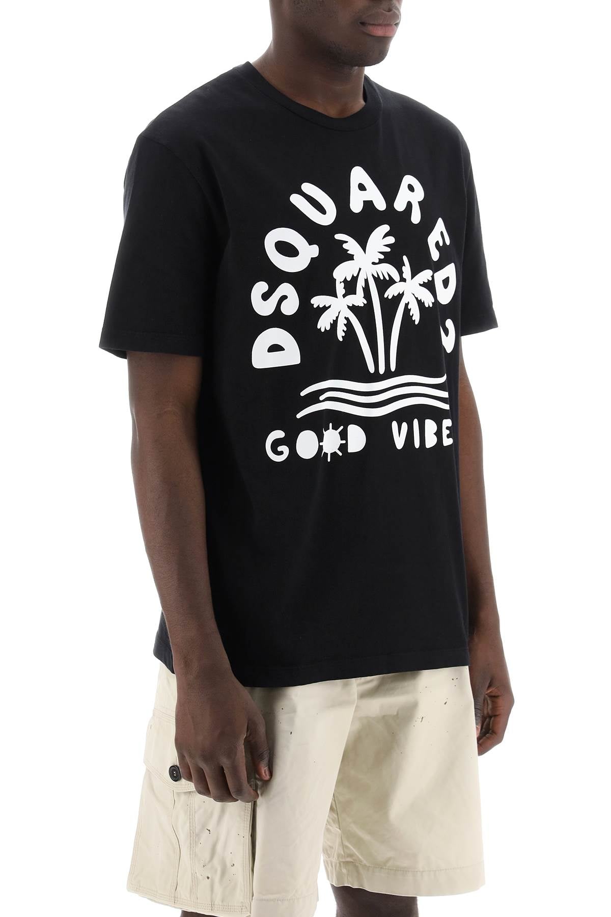 Dsquared2 t-shirt with logo print-1