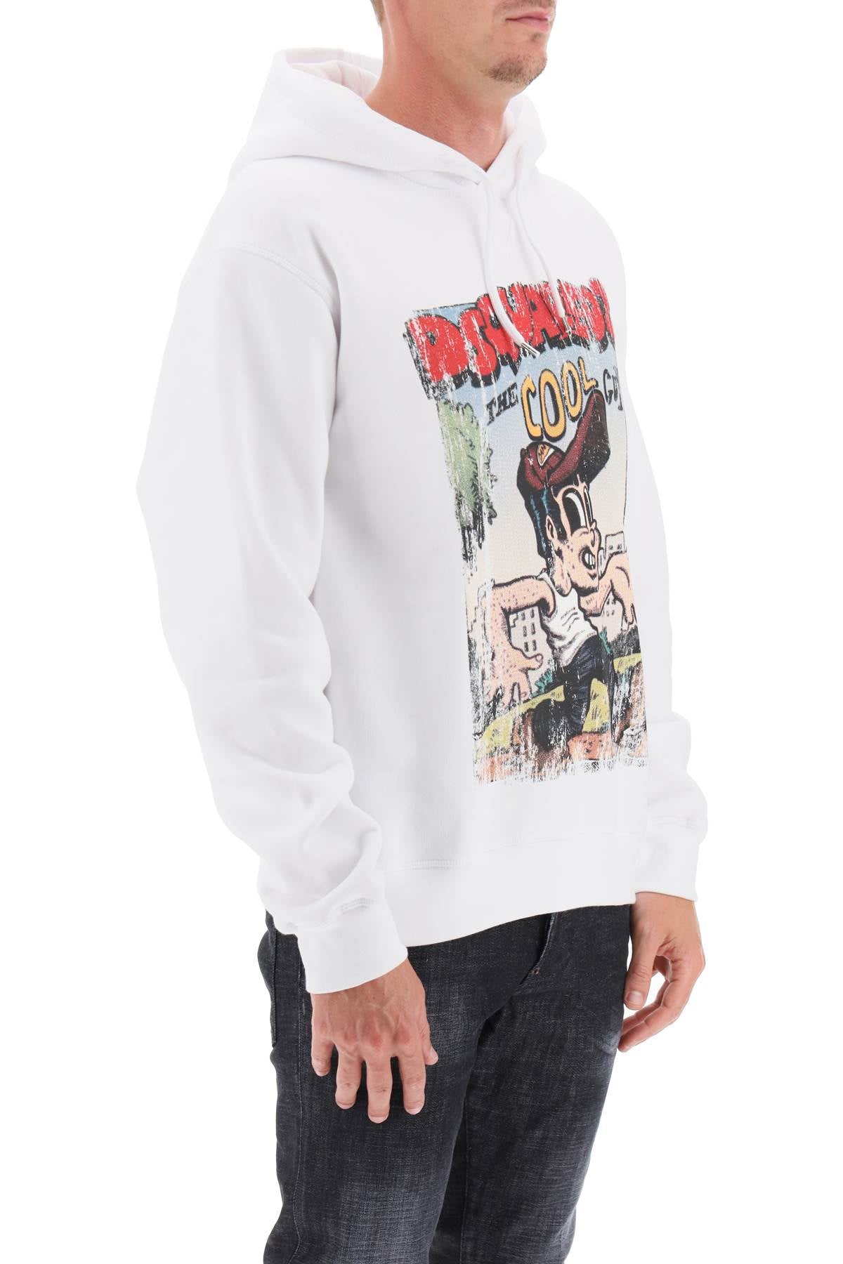Dsquared2 hoodie with graphic print-1