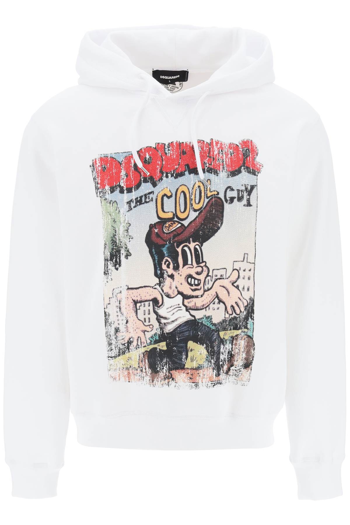Dsquared2 hoodie with graphic print-0