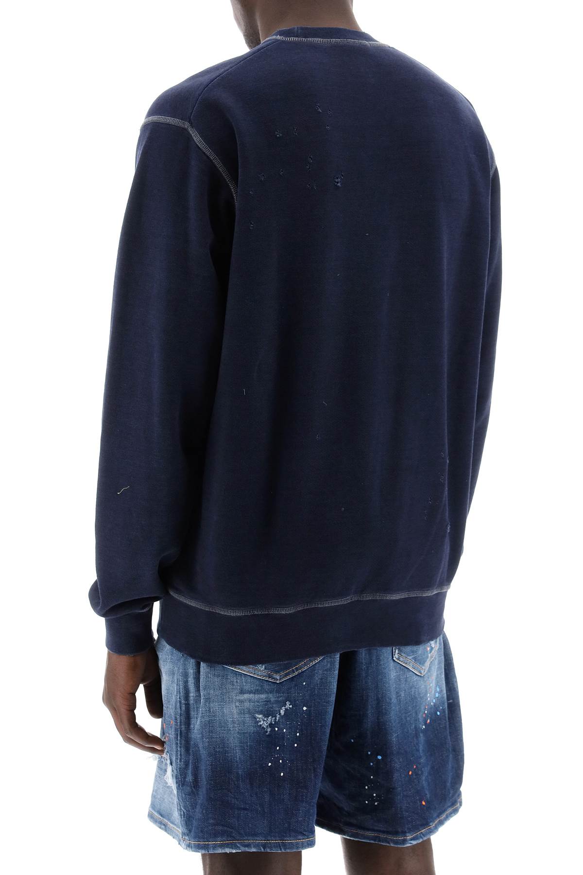 Dsquared2 "used effect cool fit sweatshirt-2