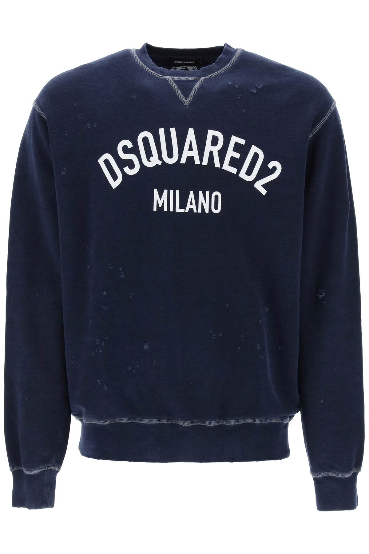 Dsquared2 "used effect cool fit sweatshirt-0