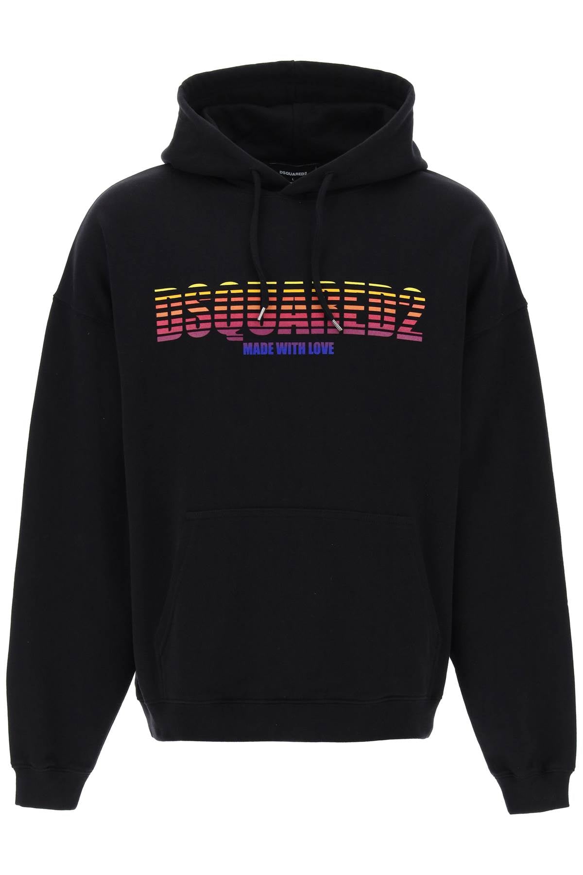Dsquared2 loose fit hoodie-0