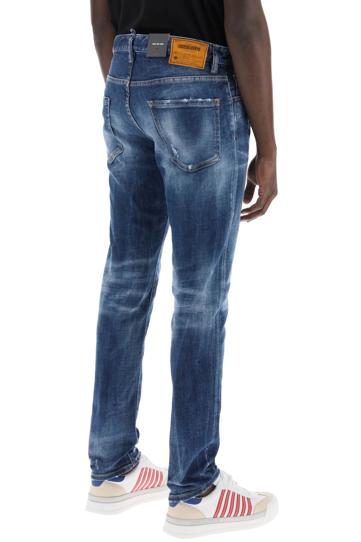 Dsquared2 jeans cool guy in dark 70's wash-2