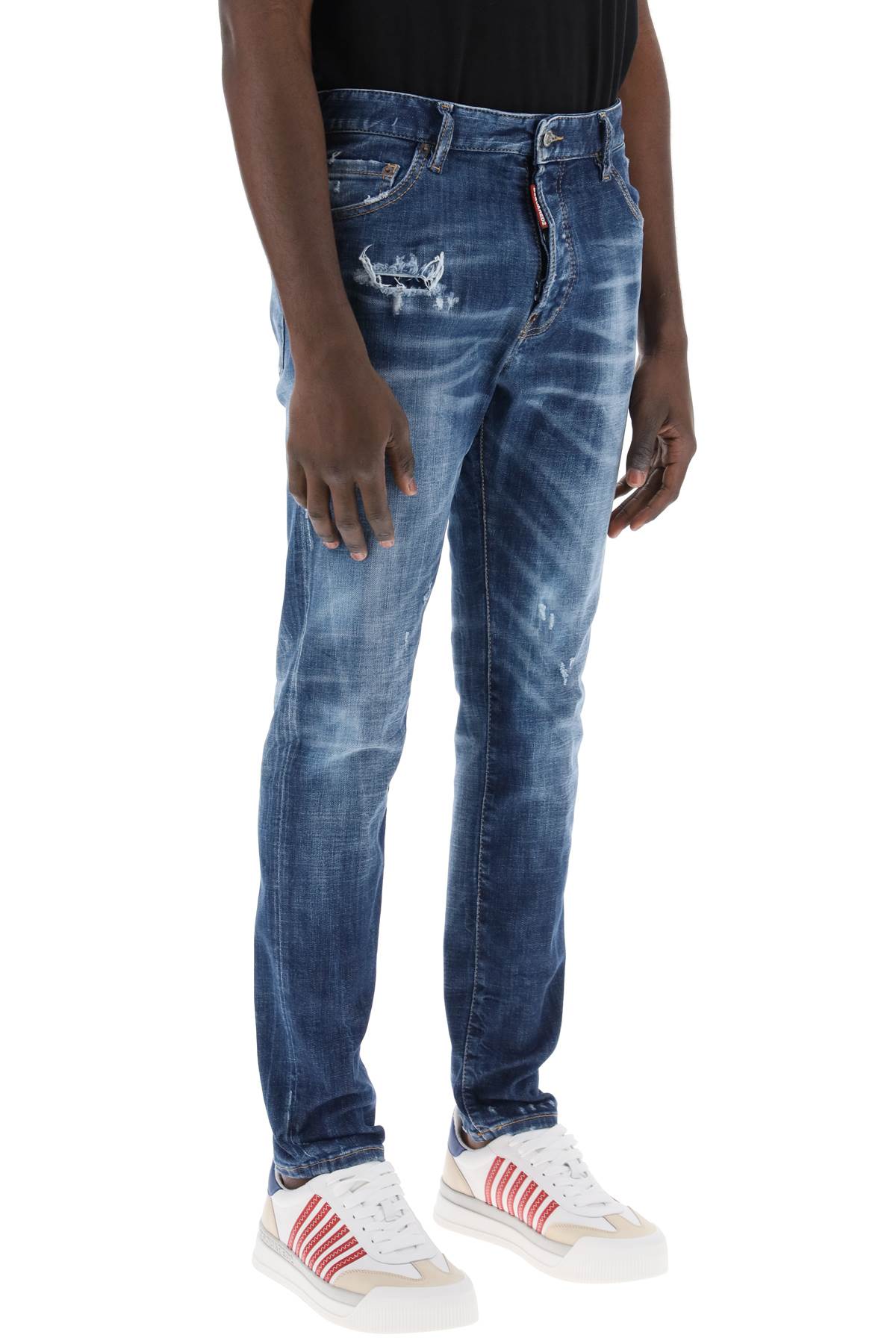 Dsquared2 jeans cool guy in dark 70's wash-1