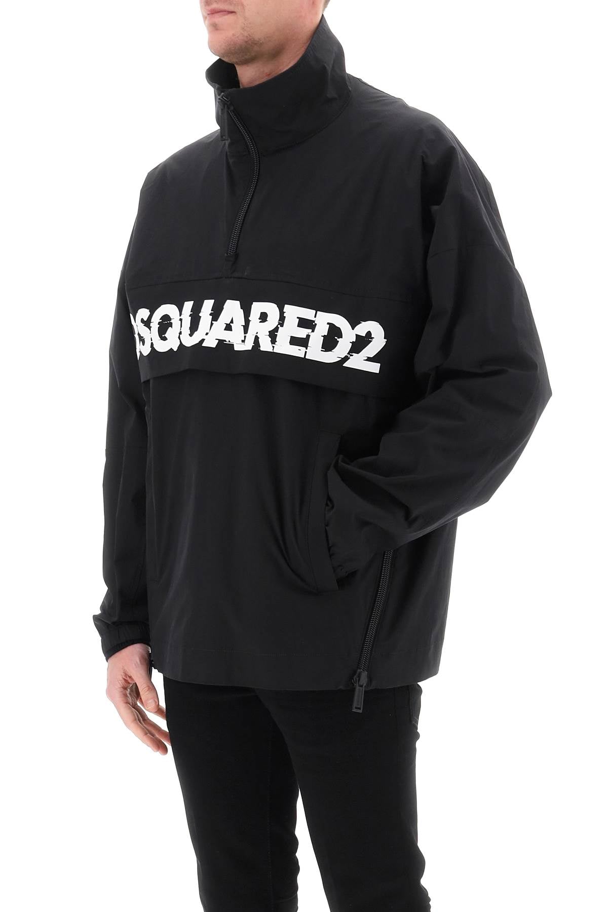 Dsquared2 anorak with logo print-3