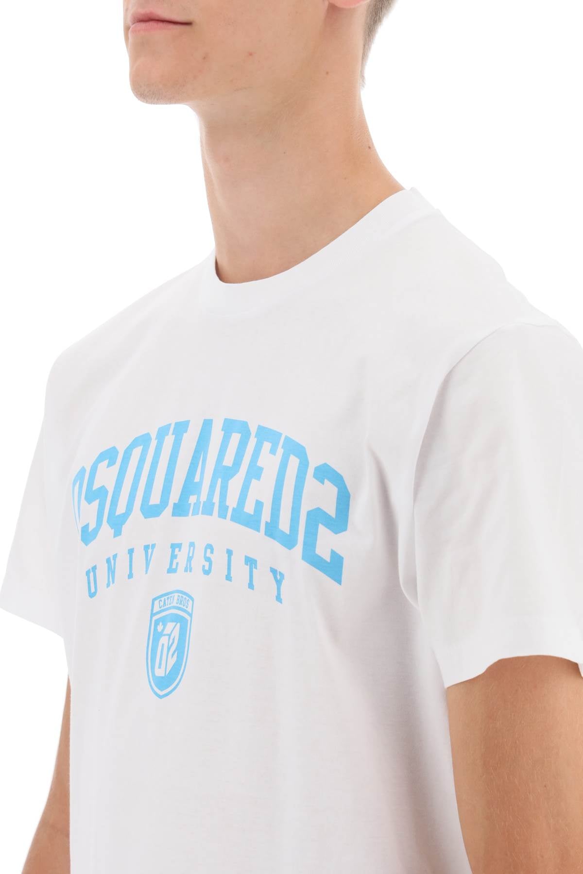 Dsquared2 college print t-shirt-3