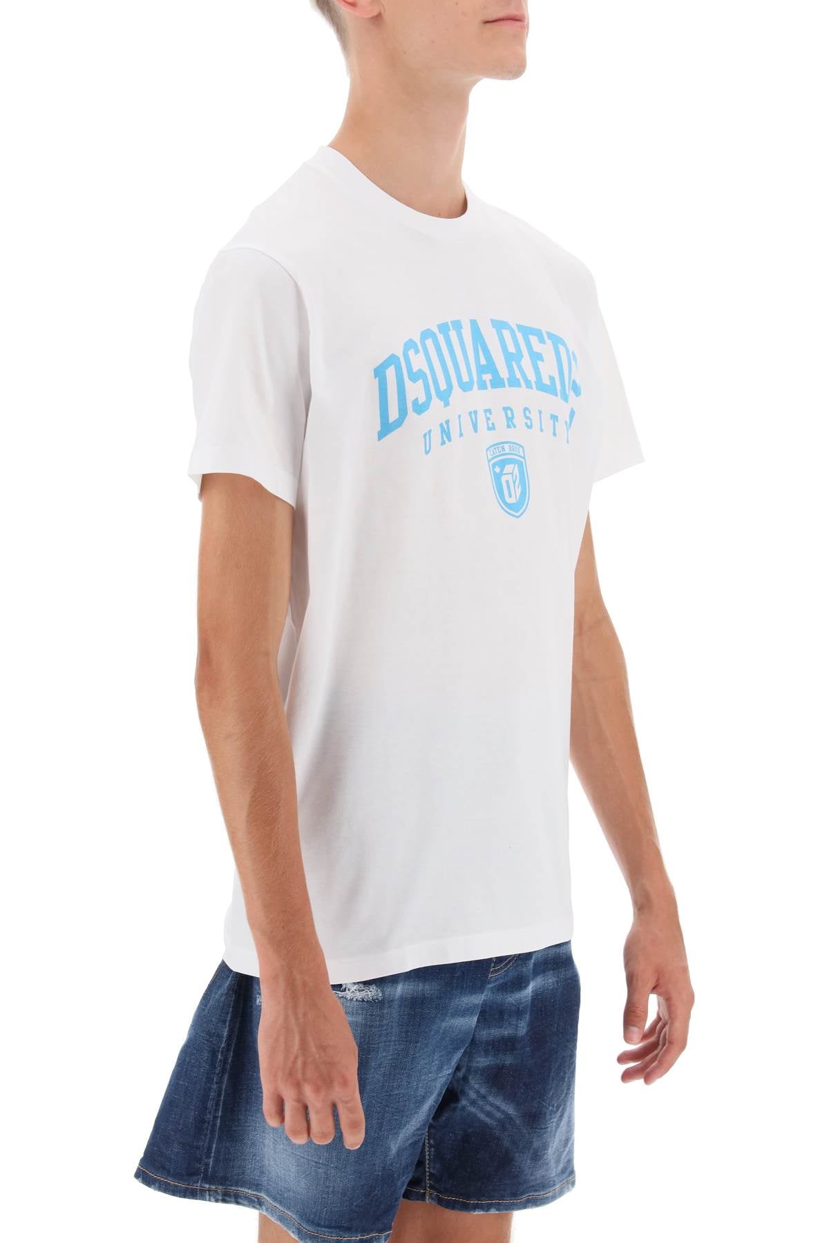 Dsquared2 college print t-shirt-1