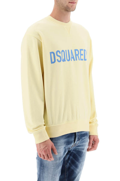 Dsquared2 logo print sweatshirt-1