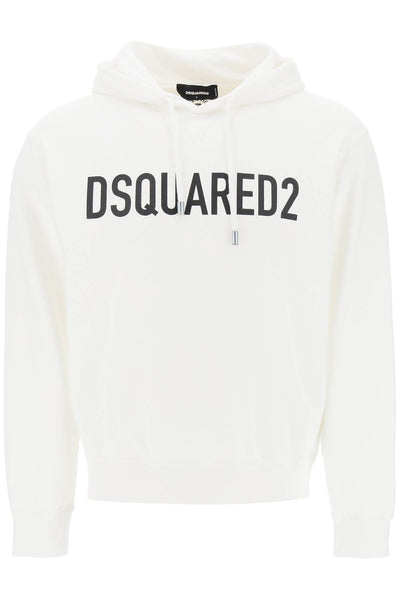 Dsquared2 logo print hoodie-0