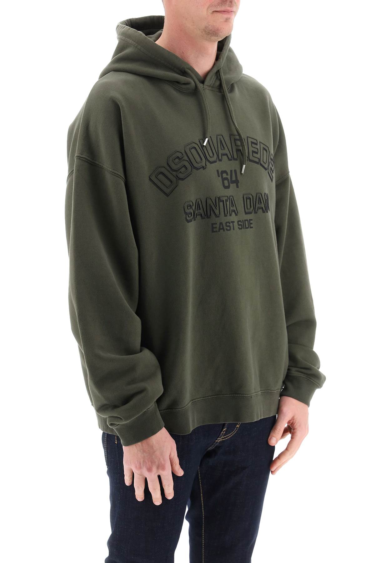Dsquared2 hoodie with logo print-1