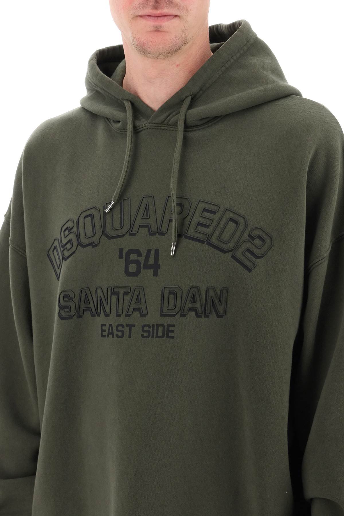 Dsquared2 hoodie with logo print-3