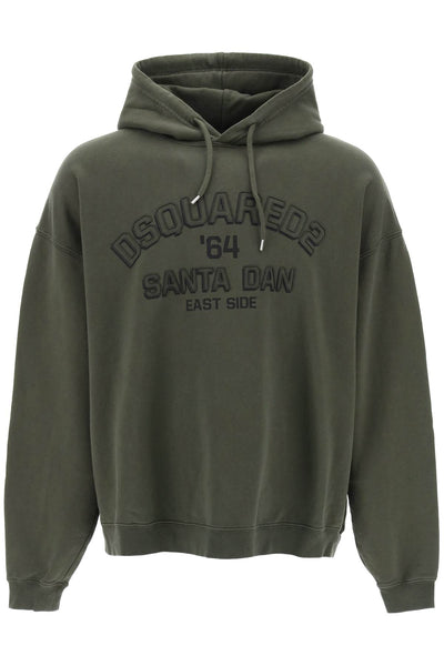 Dsquared2 hoodie with logo print-0