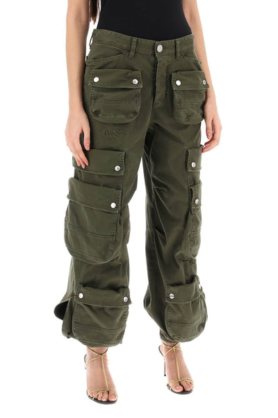Dsquared2 wide leg cargo pants-1