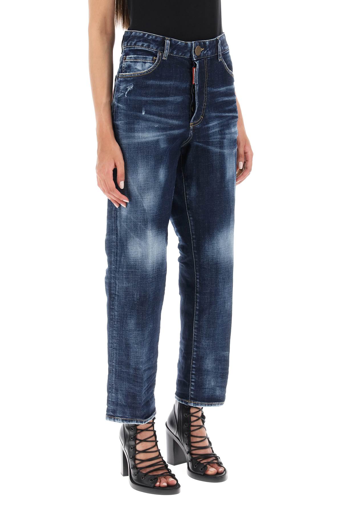 Dsquared2 'boston' cropped jeans-1