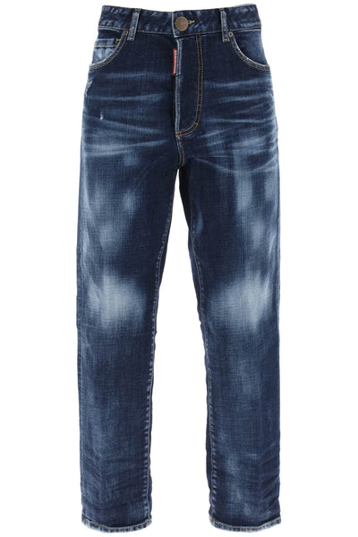 Dsquared2 'boston' cropped jeans-0