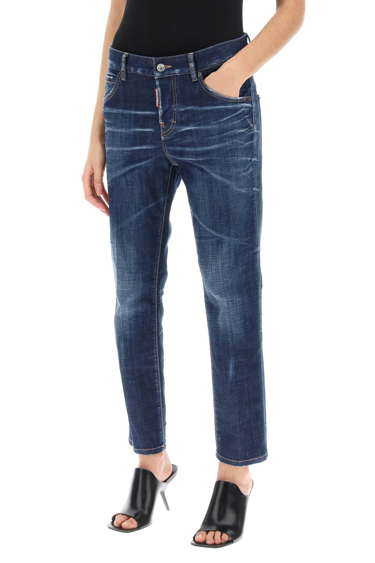 Dsquared2 dark clean wash cool girl jeans-3