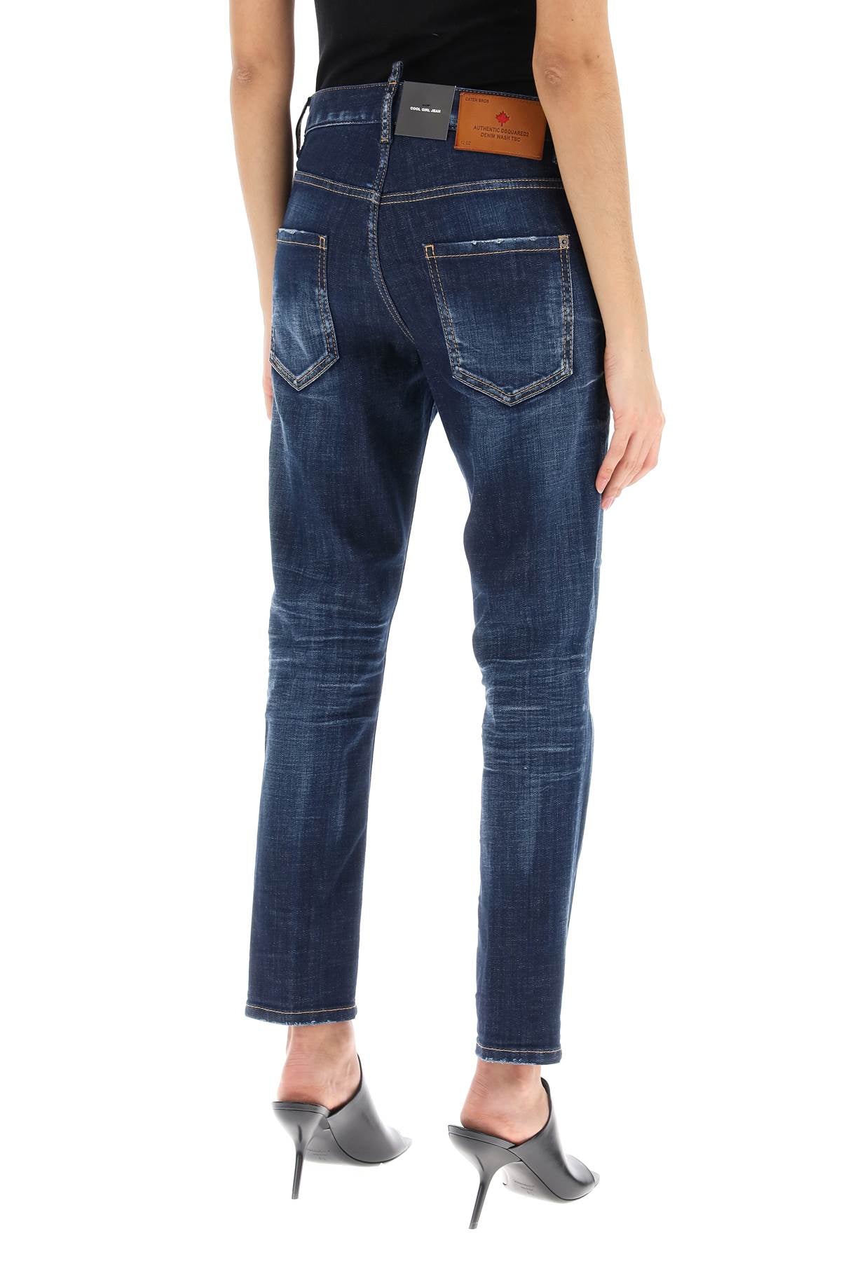 Dsquared2 dark clean wash cool girl jeans-2