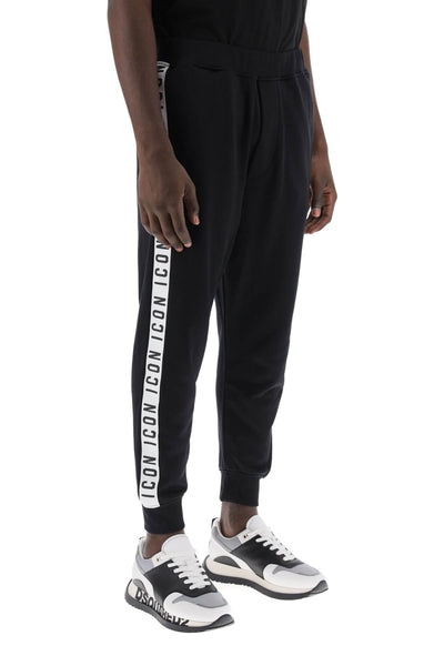 Dsquared2 dan joggers with icon bands-1