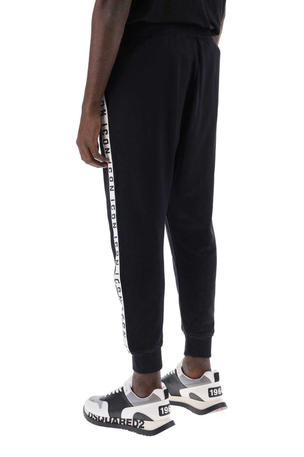 Dsquared2 dan joggers with icon bands-2