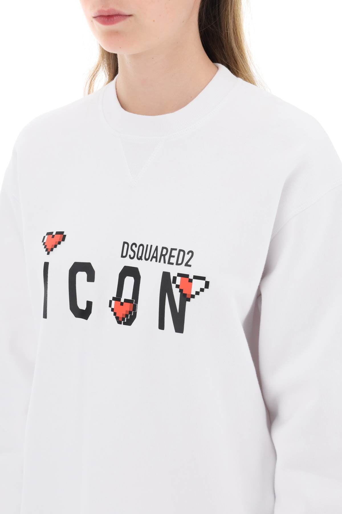 Dsquared2 icon game lover sweatshirt-3