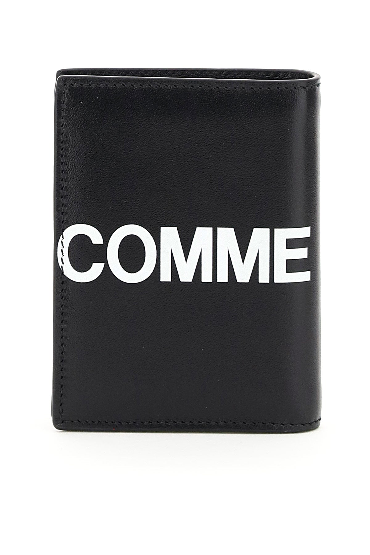 Comme des garcons wallet small bifold wallet with huge logo-2