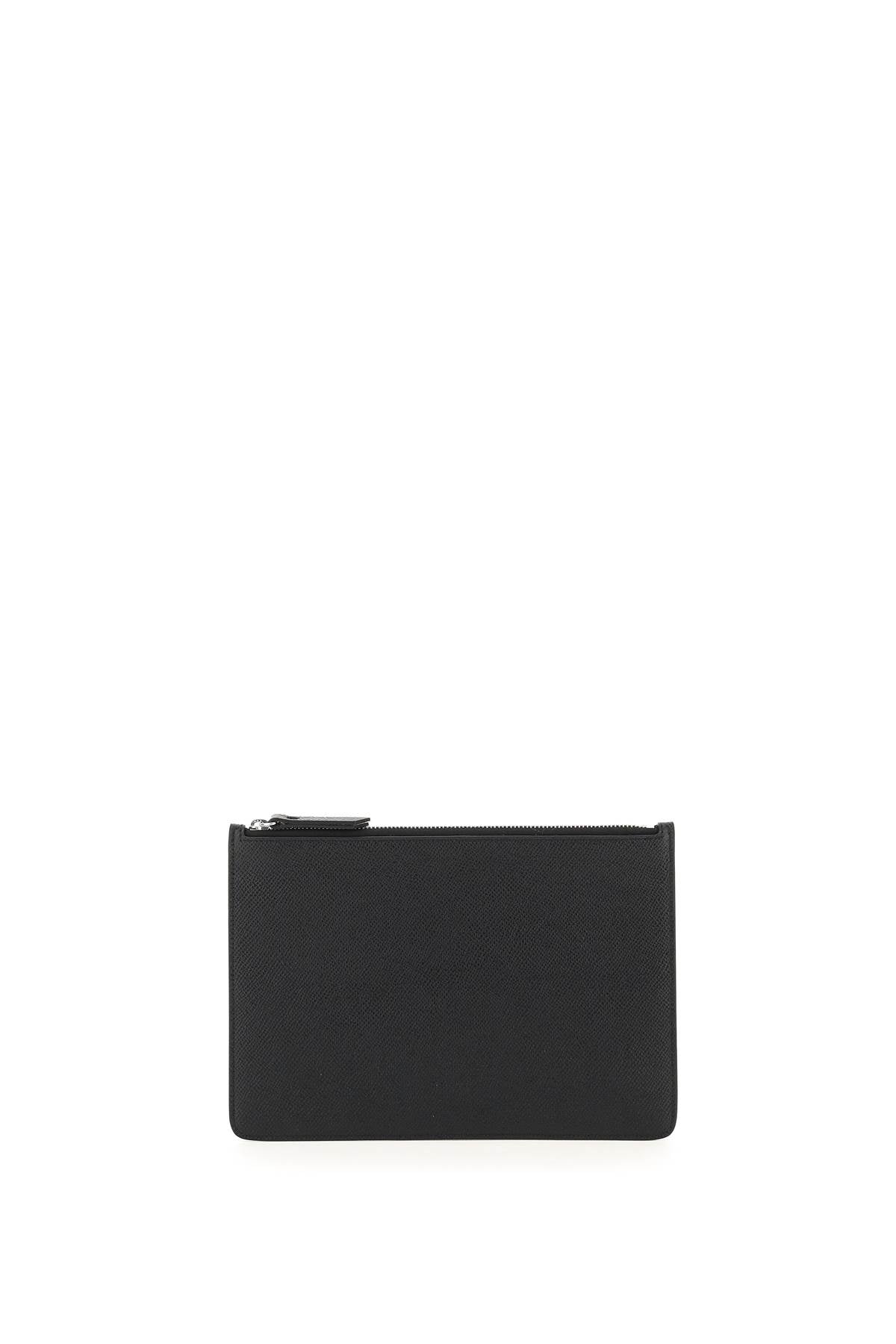 Maison margiela grained leather small pouch-0