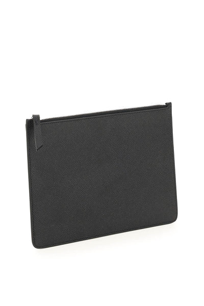 Maison margiela grained leather small pouch-2