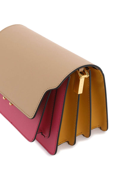 Marni tricolor leather medium trunk bag-2