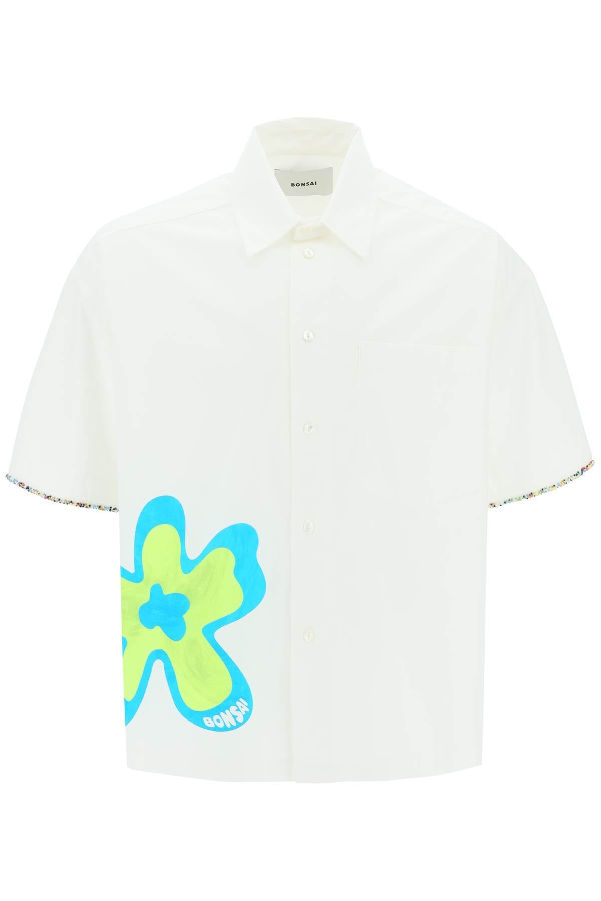 Bonsai 'bloom' short-sleeved shirt-0