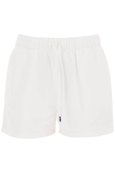Autry sweatshorts with logo embroidery-0