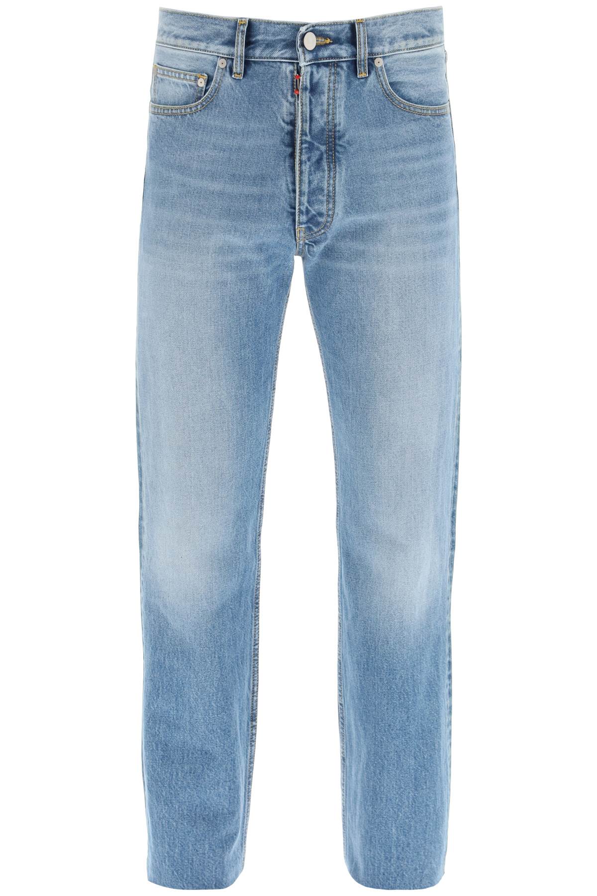 Maison margiela five-pocket straight jeans-0