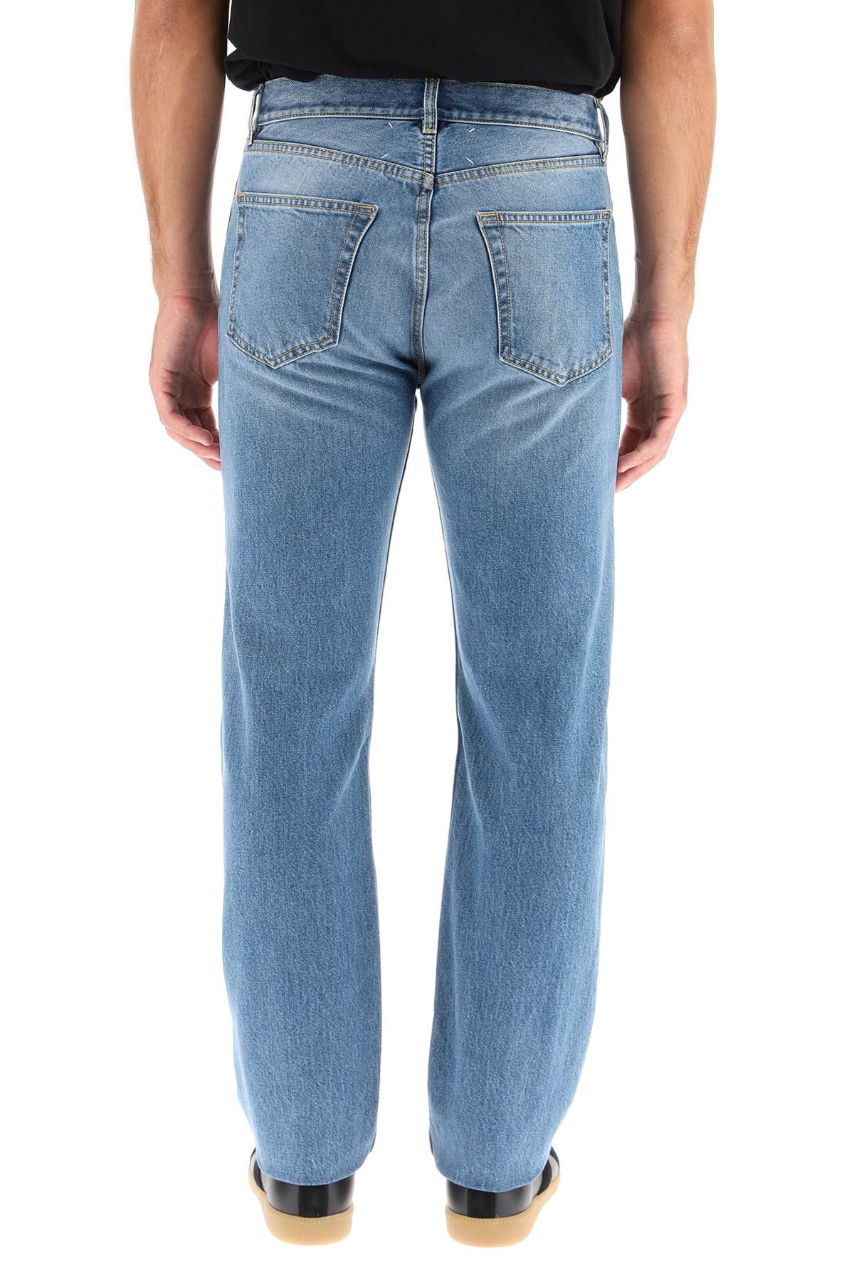 Maison margiela five-pocket straight jeans-2