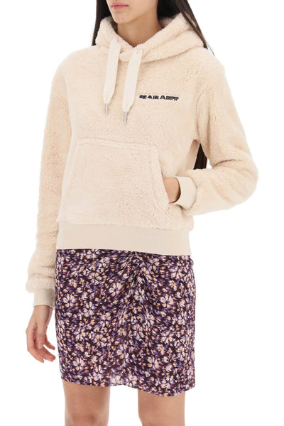 Isabel marant etoile maeva hoodie with logo embroidery-3