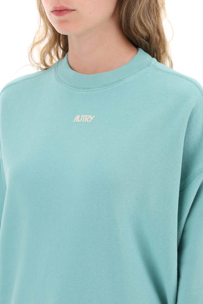 Autry crew-neck sweatshirt with logo print-3