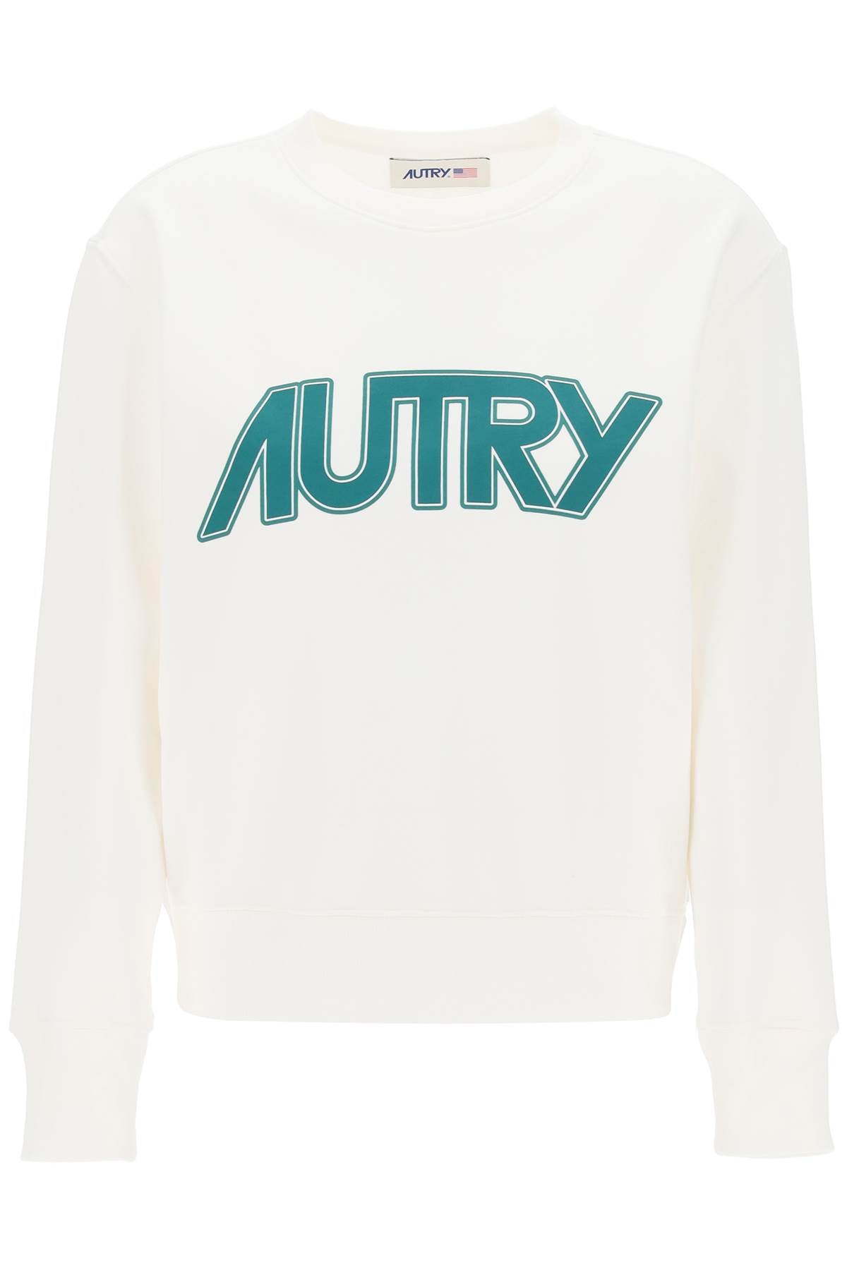 Autry sweatshirt with maxi logo print-0