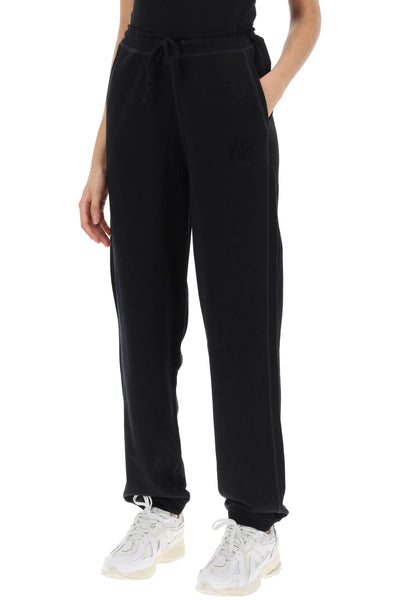 Ganni joggers in cotton french terry-3