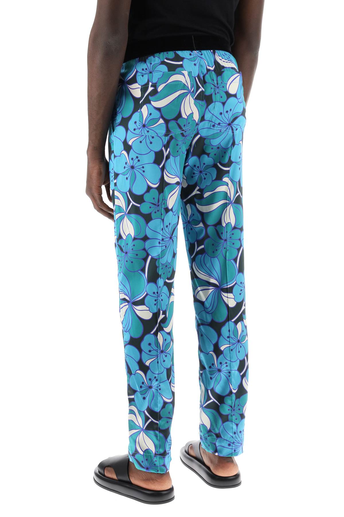 Tom ford pajama pants in floral silk-2