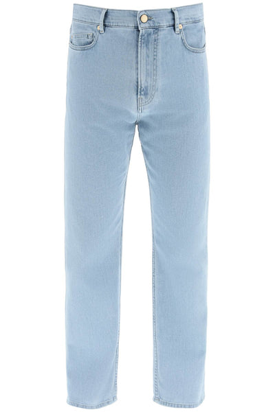 Agnona five-pocket soft denim jeans-0
