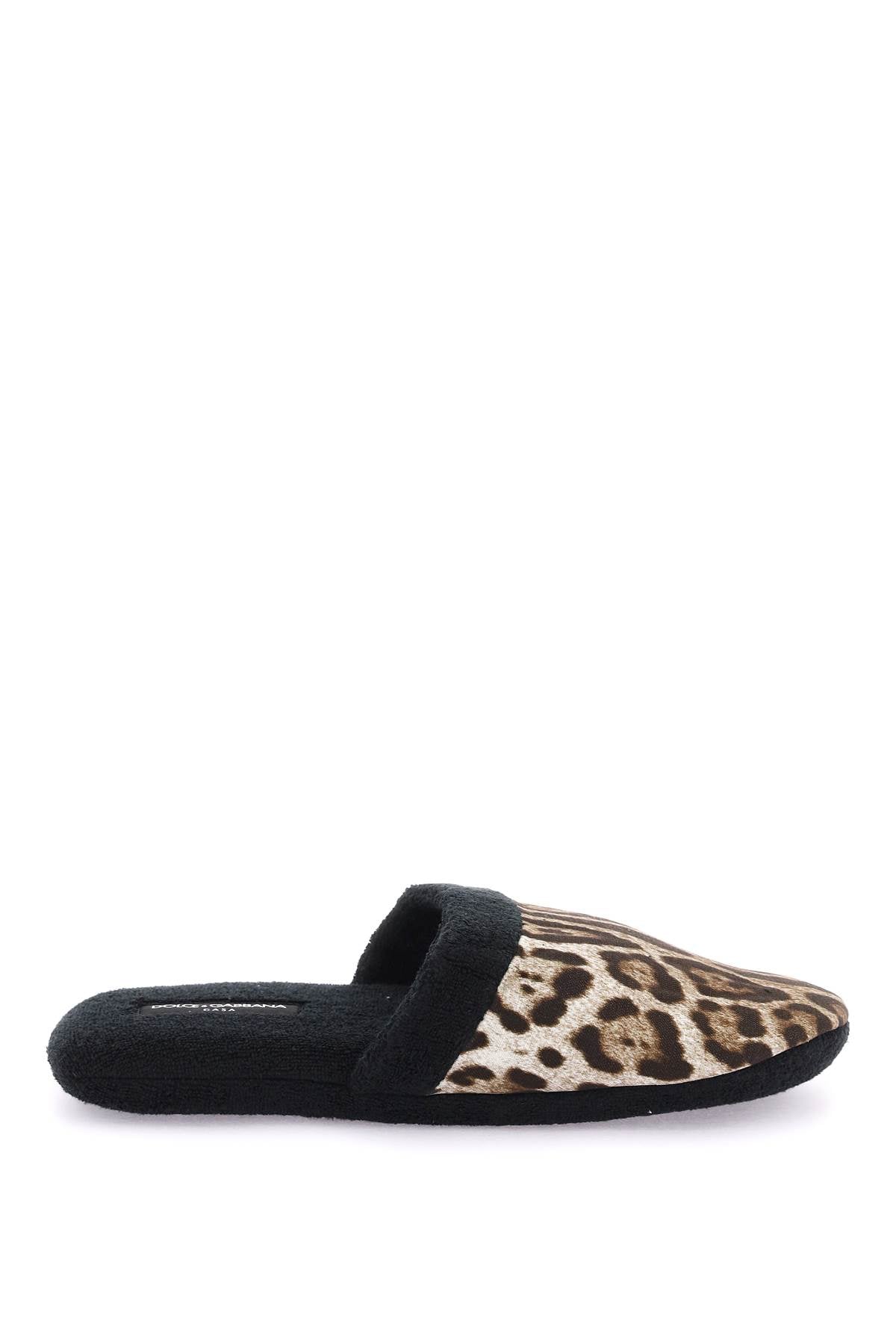 Dolce & gabbana 'leopardo' terry slippers-0