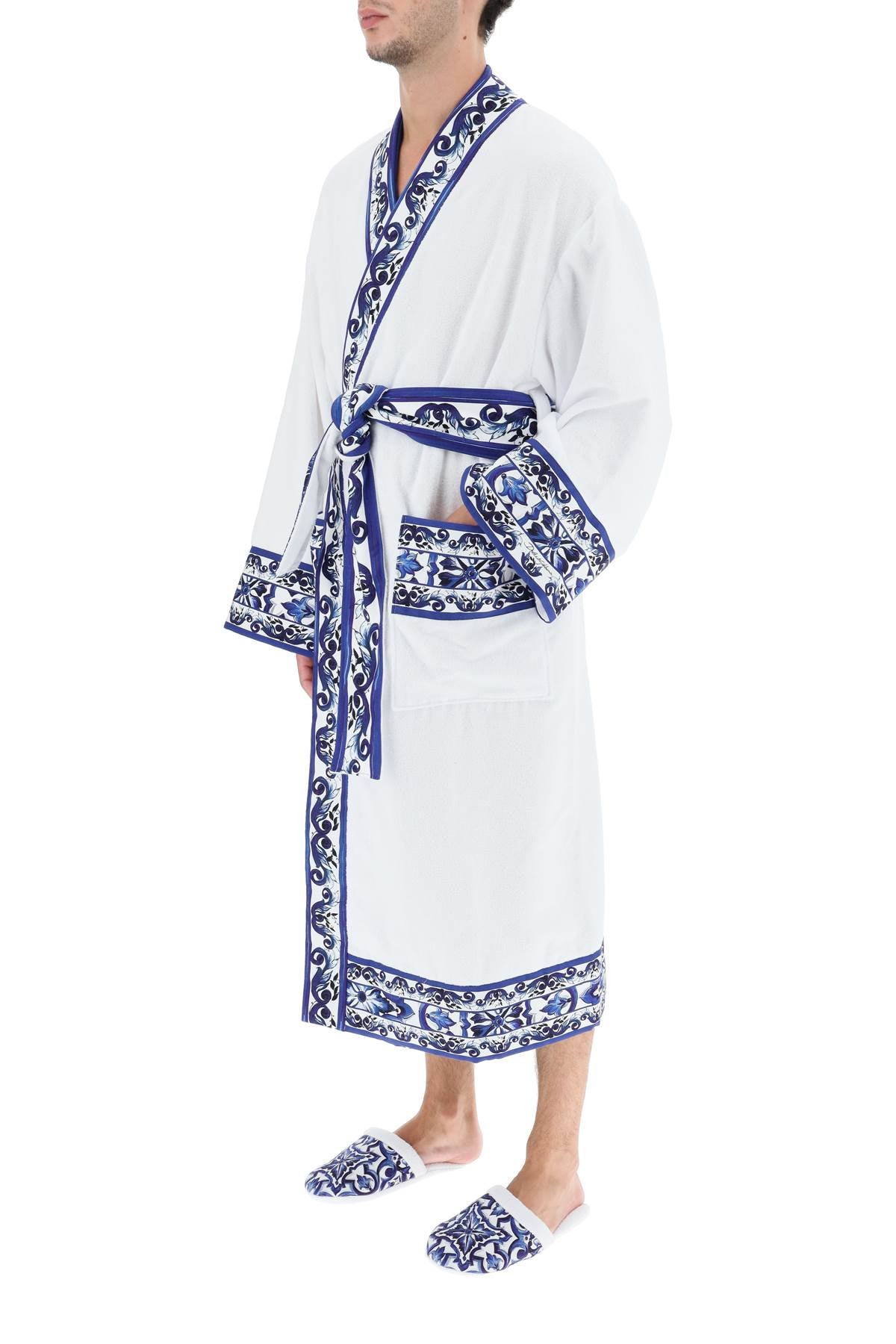 Dolce & gabbana 'blu mediterraneo' bathrobe-3