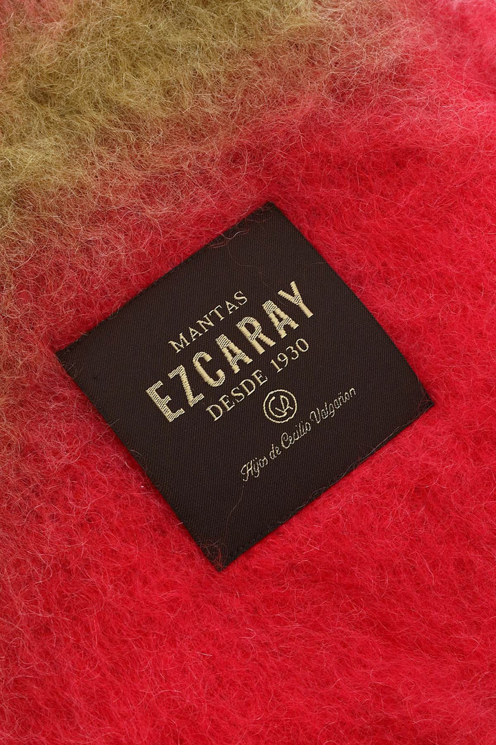Mantas ezcaray tie-dye mohair and wool blend blanket-2