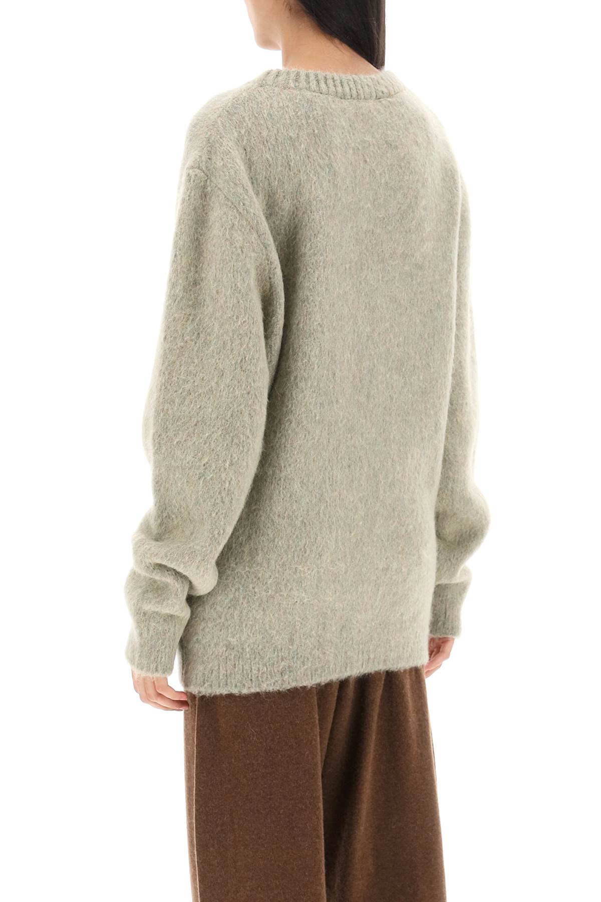 Lemaire sweater in melange-effect brushed yarn-2