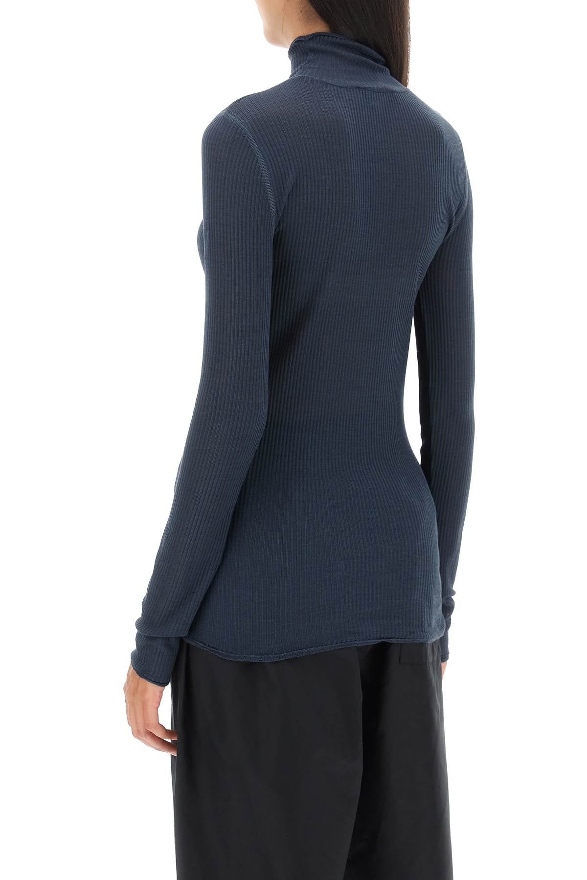 Lemaire seamless silk turtleneck sweater-2