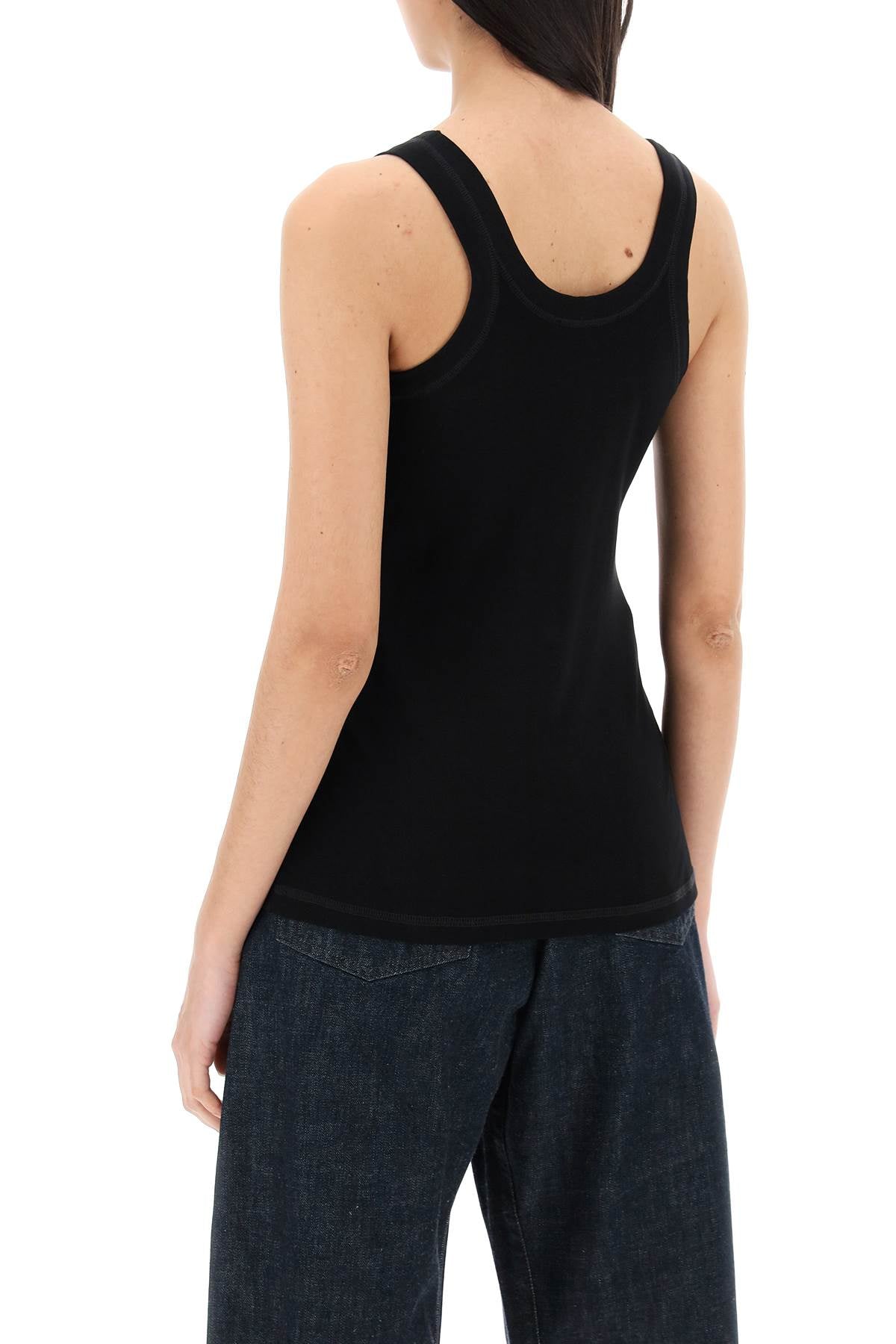 Lemaire ribbed sleeveless top with-2