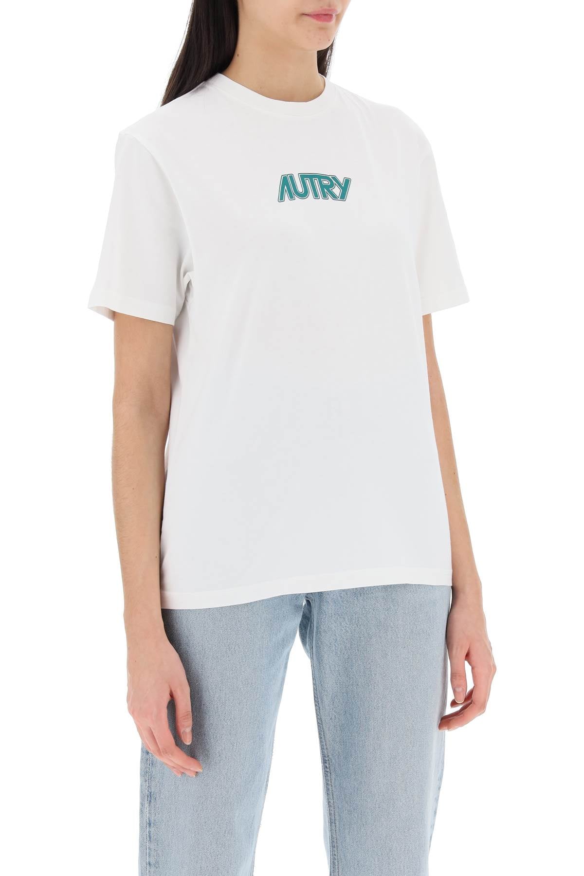 Autry t-shirt with printed logo-1