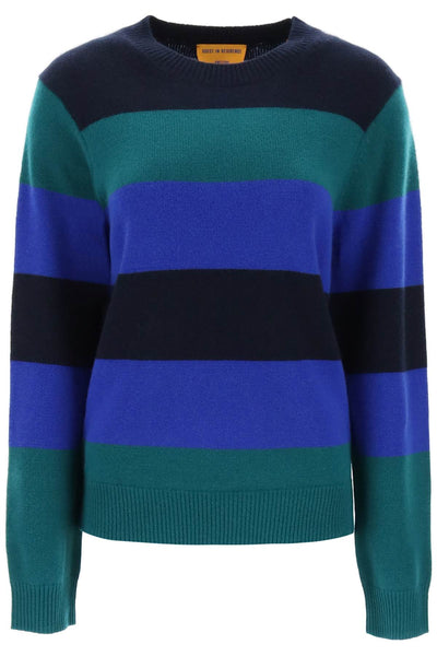 Guest in residence striped cashmere sweater-0